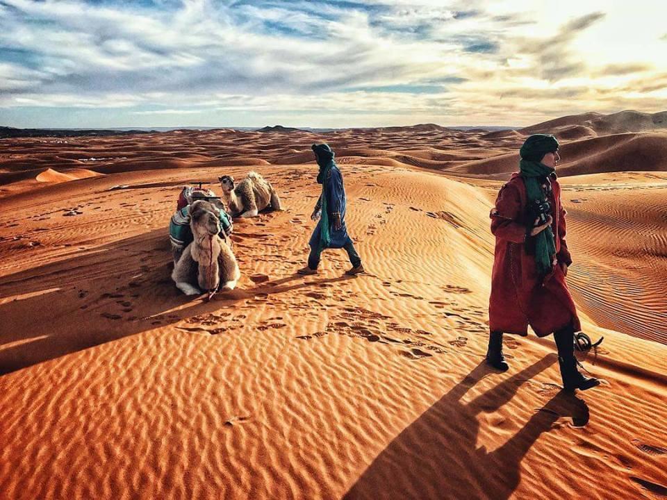 Berber & Camel Trek Hotel Merzouga Exterior photo